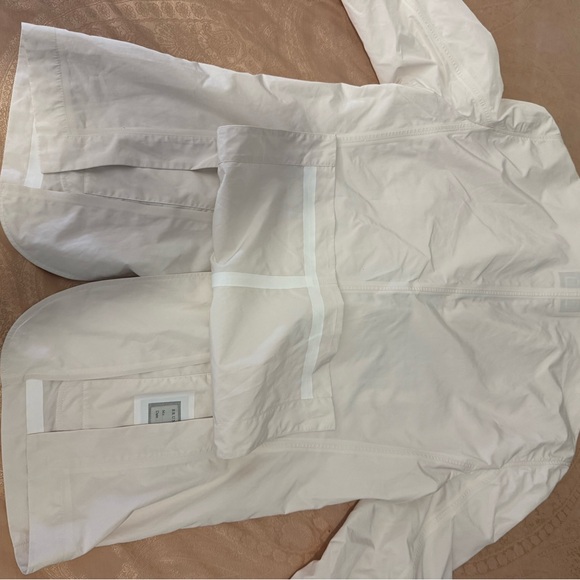 Brunello Cucinelli Mens White Nylon Jacket Sz 50/L - Picture 11 of 13